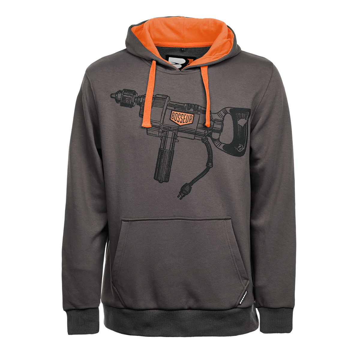 Sweat-shirt capuche Bosseur TOKKO ancienne co -