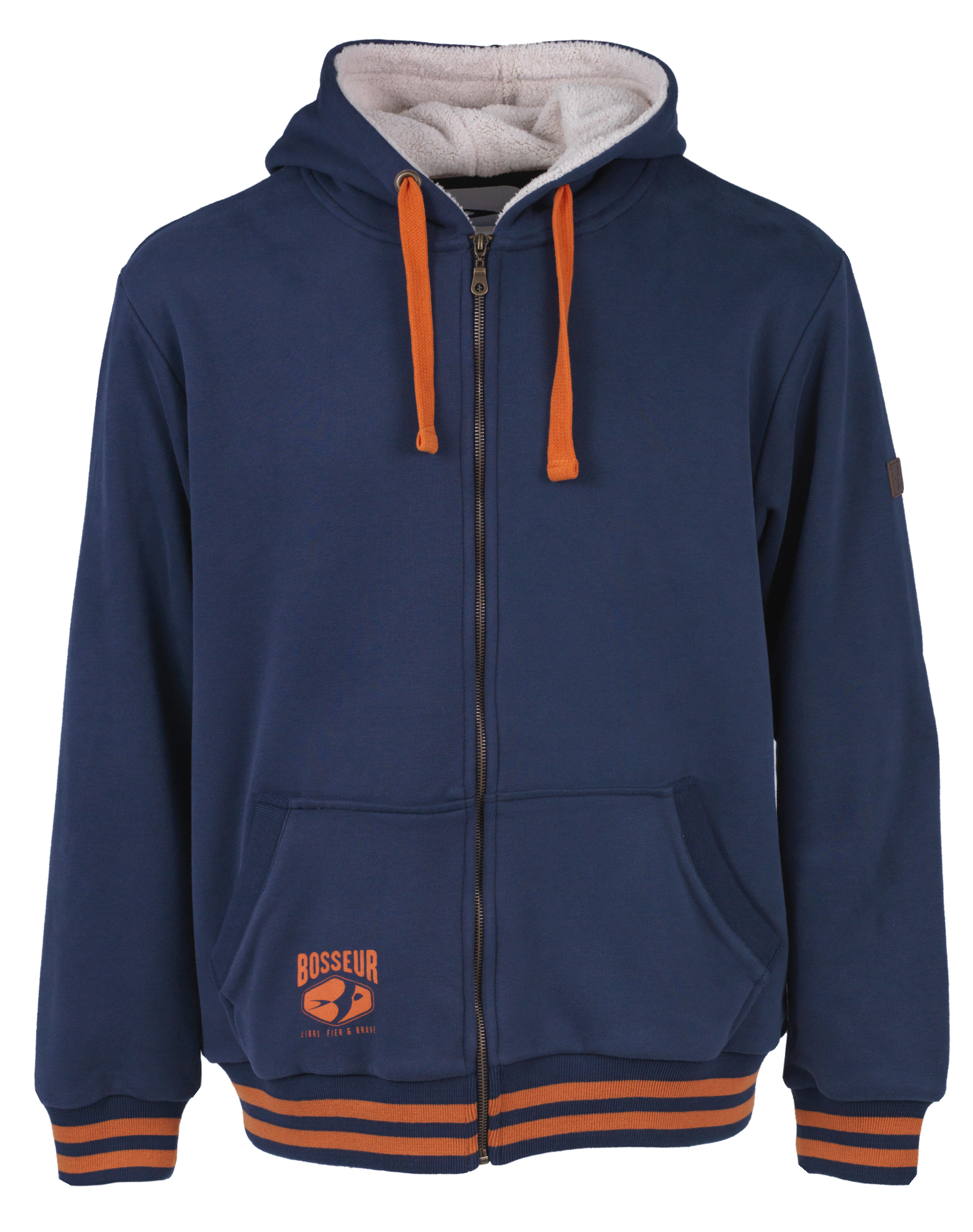 Sweat-shirt ouvrant Bosseur OURAL -