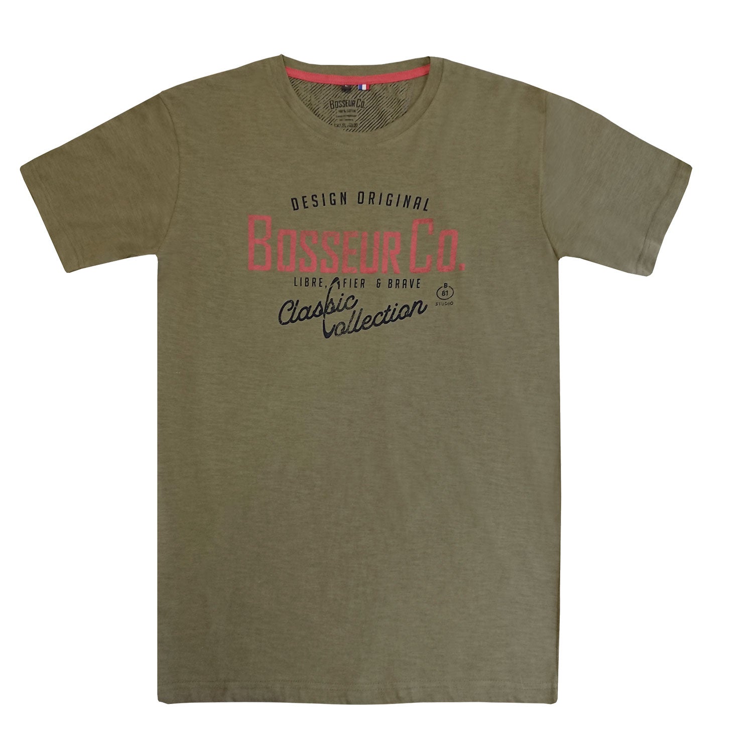 Tee-shirt Bosseur Classic Collection édition limitée -