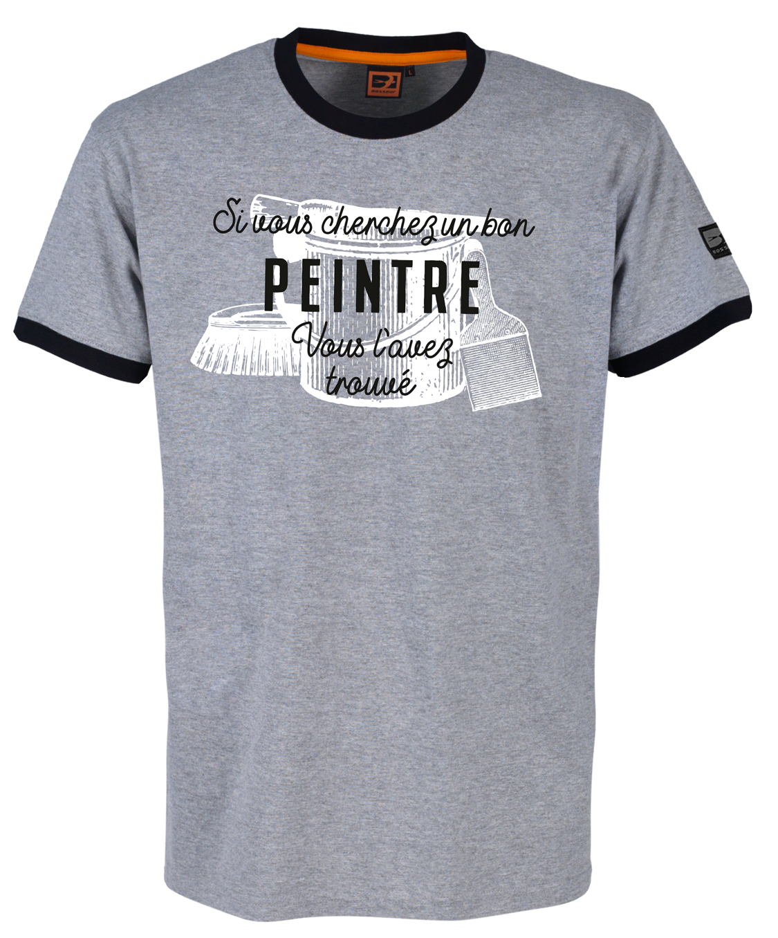 Tee-shirt Bosseur Métiers Peintre -