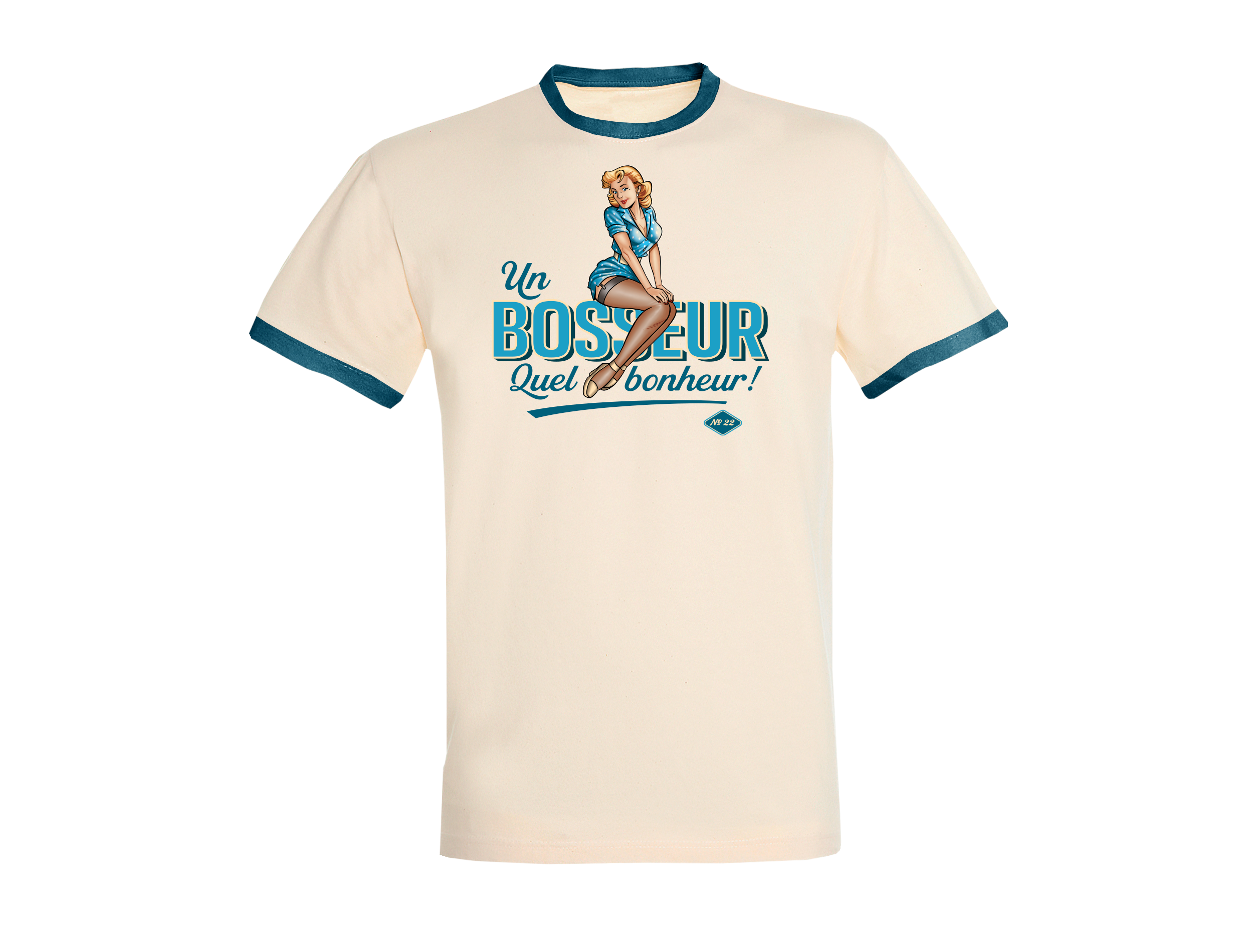 Lot de 3 Tee-shirts BOSSEUR Pinup édition 2019 -