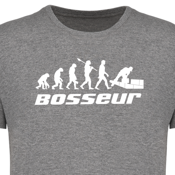 Lot 2 Tee-shirts Bosseur EVO. CIMENT -