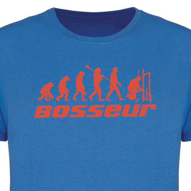 Lot 2 Tee-shirts Bosseur EVO. FLUIDE -