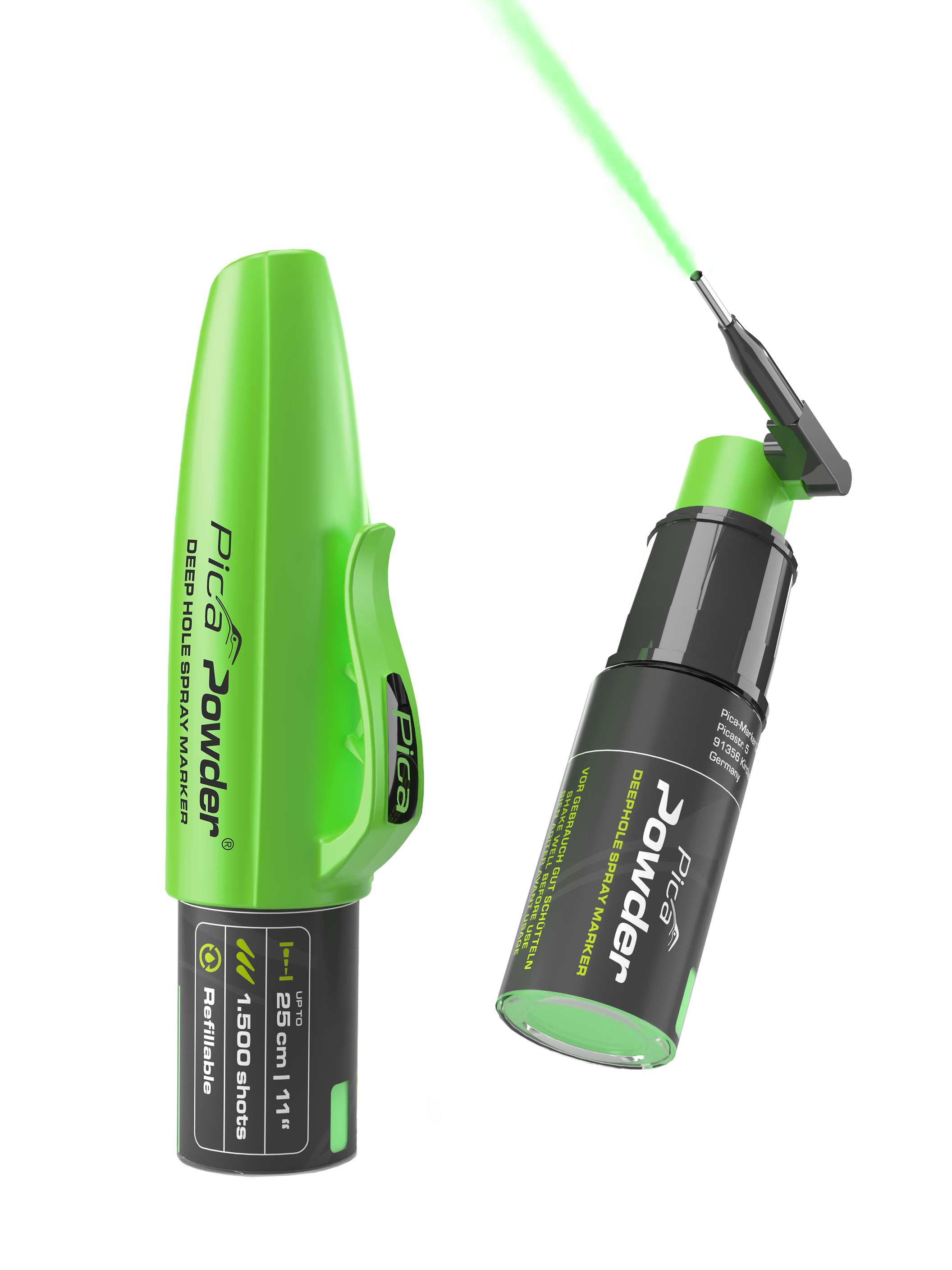 Marqueur en Spray PICA Powder Deep Hole 2030