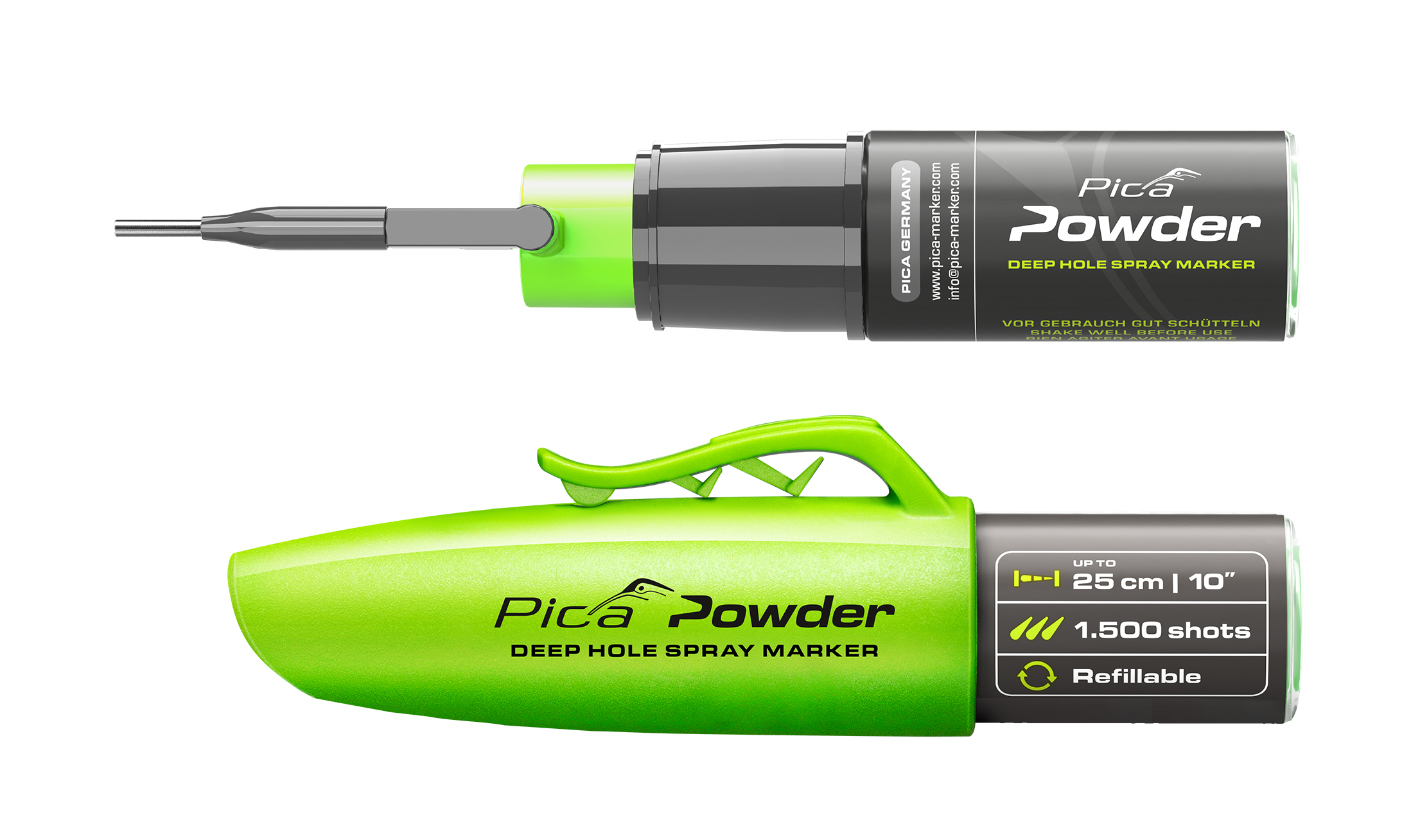 Marqueur en Spray PICA Powder Deep Hole 2030