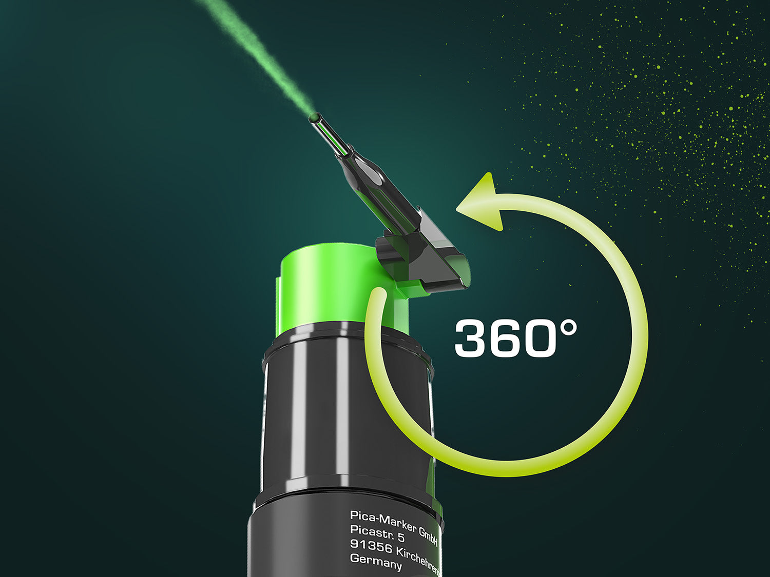 Marqueur en Spray PICA Powder Deep Hole 2030 -