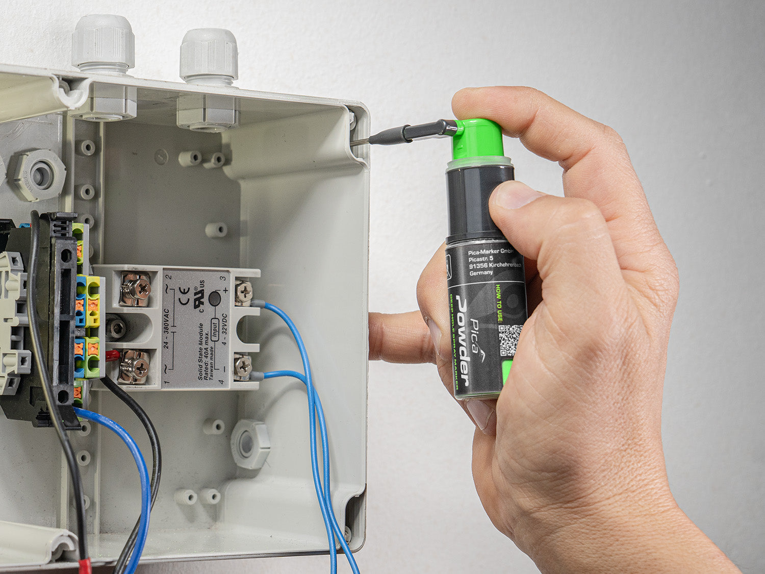 Marqueur en Spray PICA Powder Deep Hole 2030