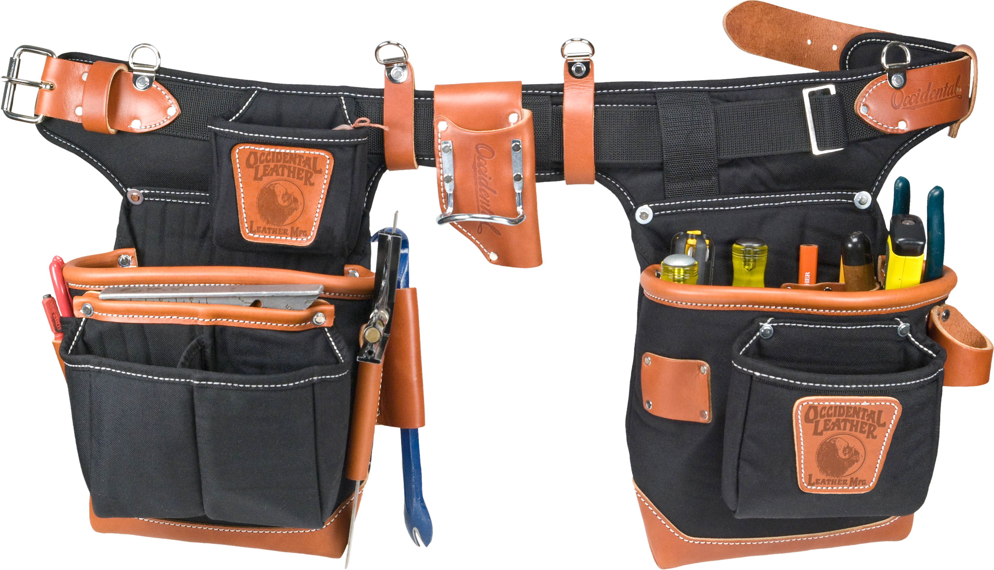Ceinture porte-outils OCCIDENTAL LEATHER FatLip™ ajustable -