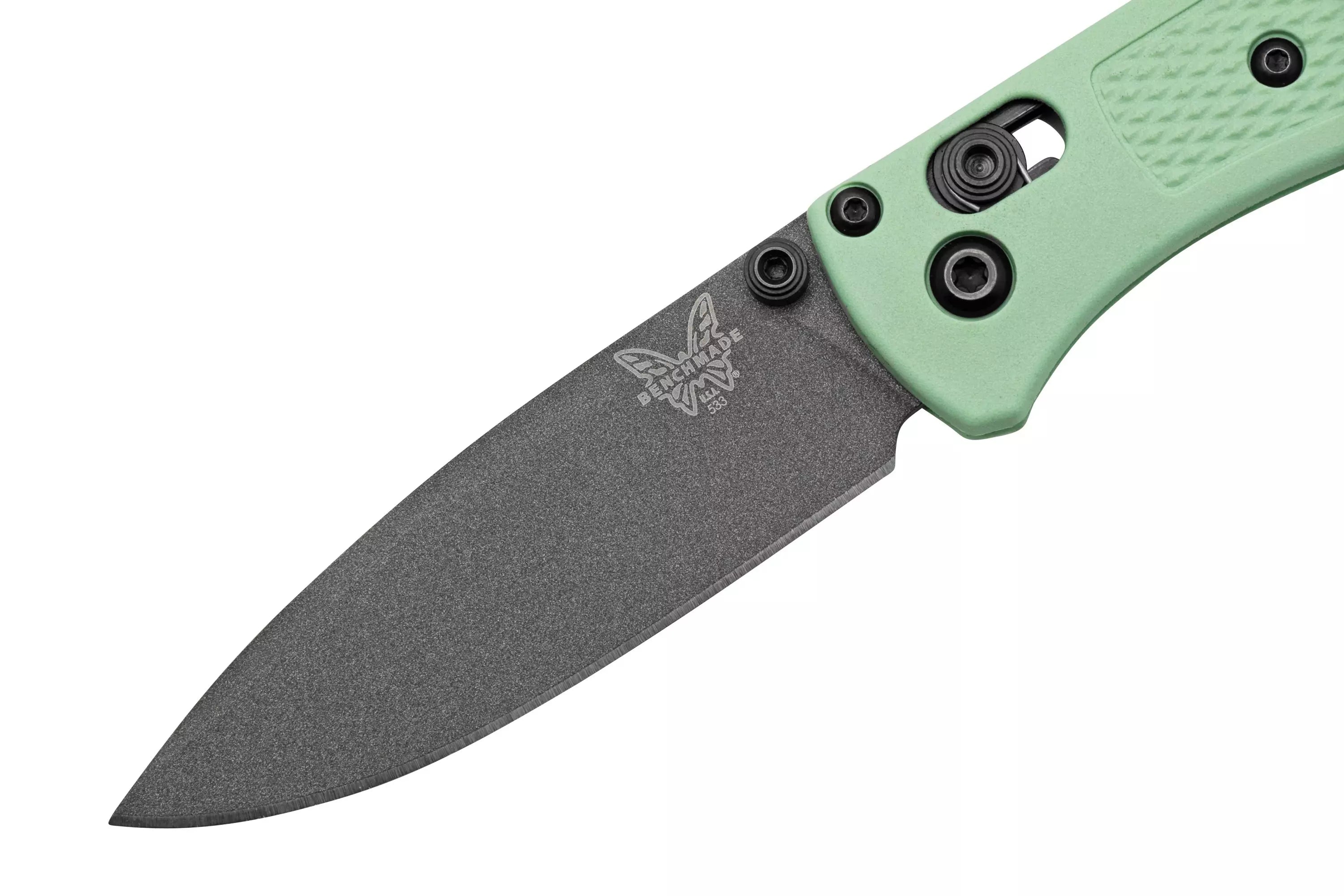 Couteau Mini Bugout Sea Foam 533GY-06 Grivory Vert d'eau BENCHMADE -