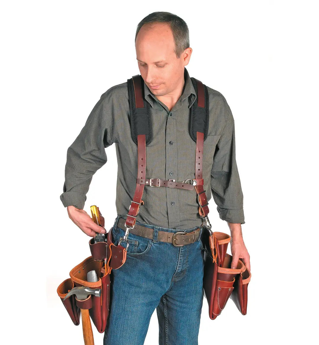 Bretelles pour ceinture porte-outils Stronghold OCCIDENTAL LEATHER 5055 -