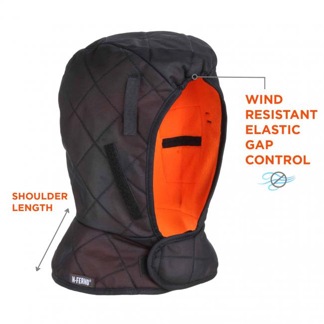 Cagoule de protection pour lhiver Extra long 6867 ERGODYNE -