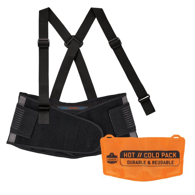Ceinture lombaire ProFlex 1675 Ergodyne avec Pack de refroidissement et de réchauffement -