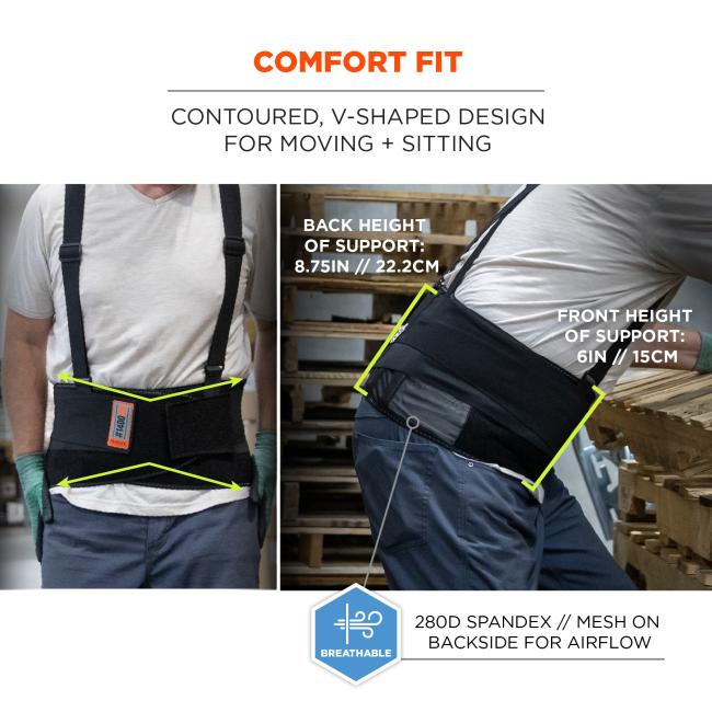Ceinture lombaire ProFlex 1400 ERGODYNE -