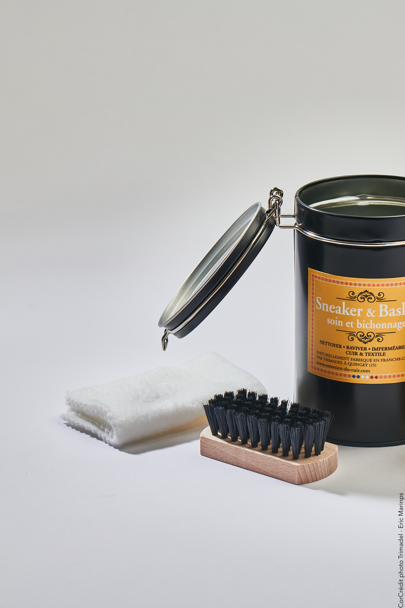 Coffret pour l'entretien des Chaussures de travail (Cuir et Textile) -