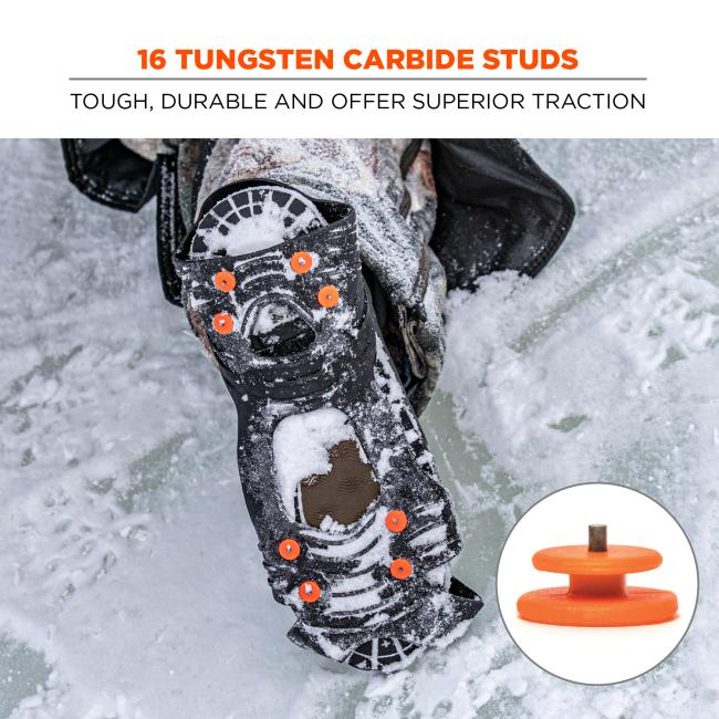 Crampons à glace à enfiler TREX 6300TC ERGODYNE -