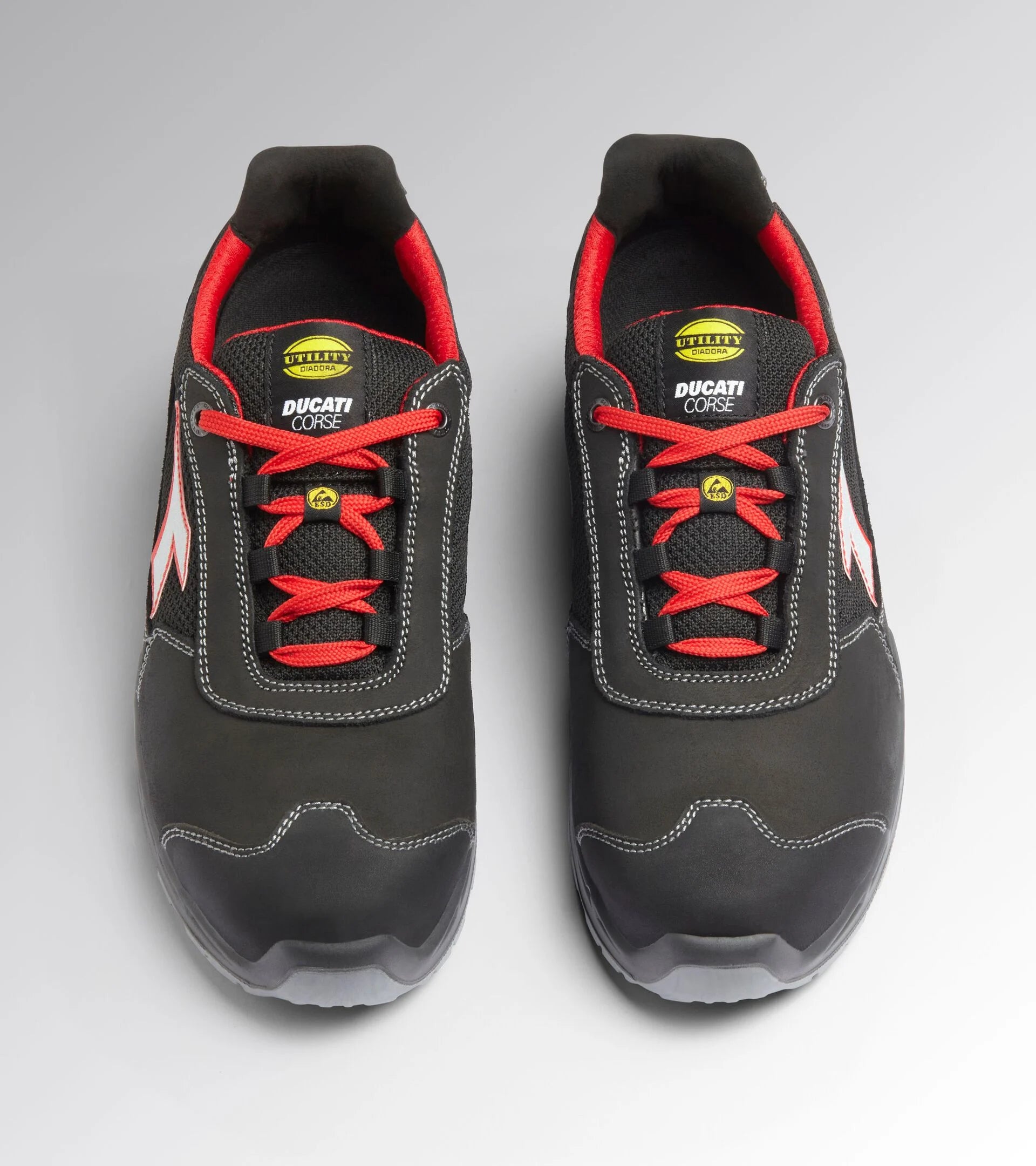 Chaussures de sécurité basses DIADORA utility x ducati corse shark engine low s1ps fo sr esd -