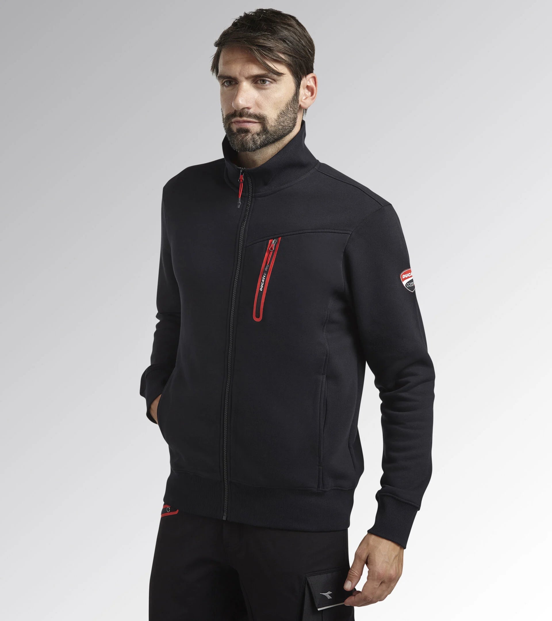 Sweat-shirt DIADORA utility x ducati corse sweatshirt fz ducati -
