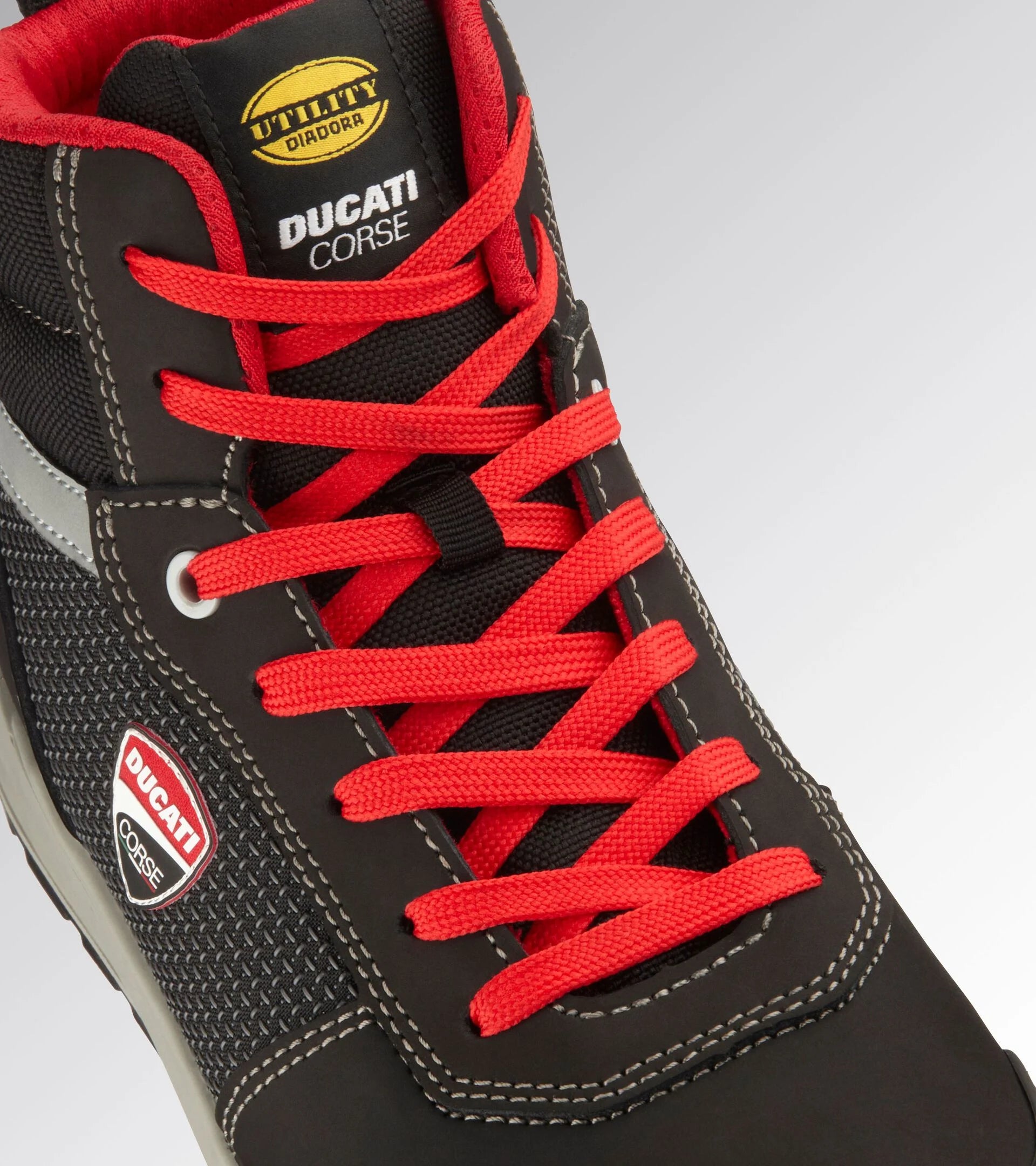 Chaussures de sécurité montantes DIADORA utility x DUCATI corse speedy race mid s3s fo sr sc met free -