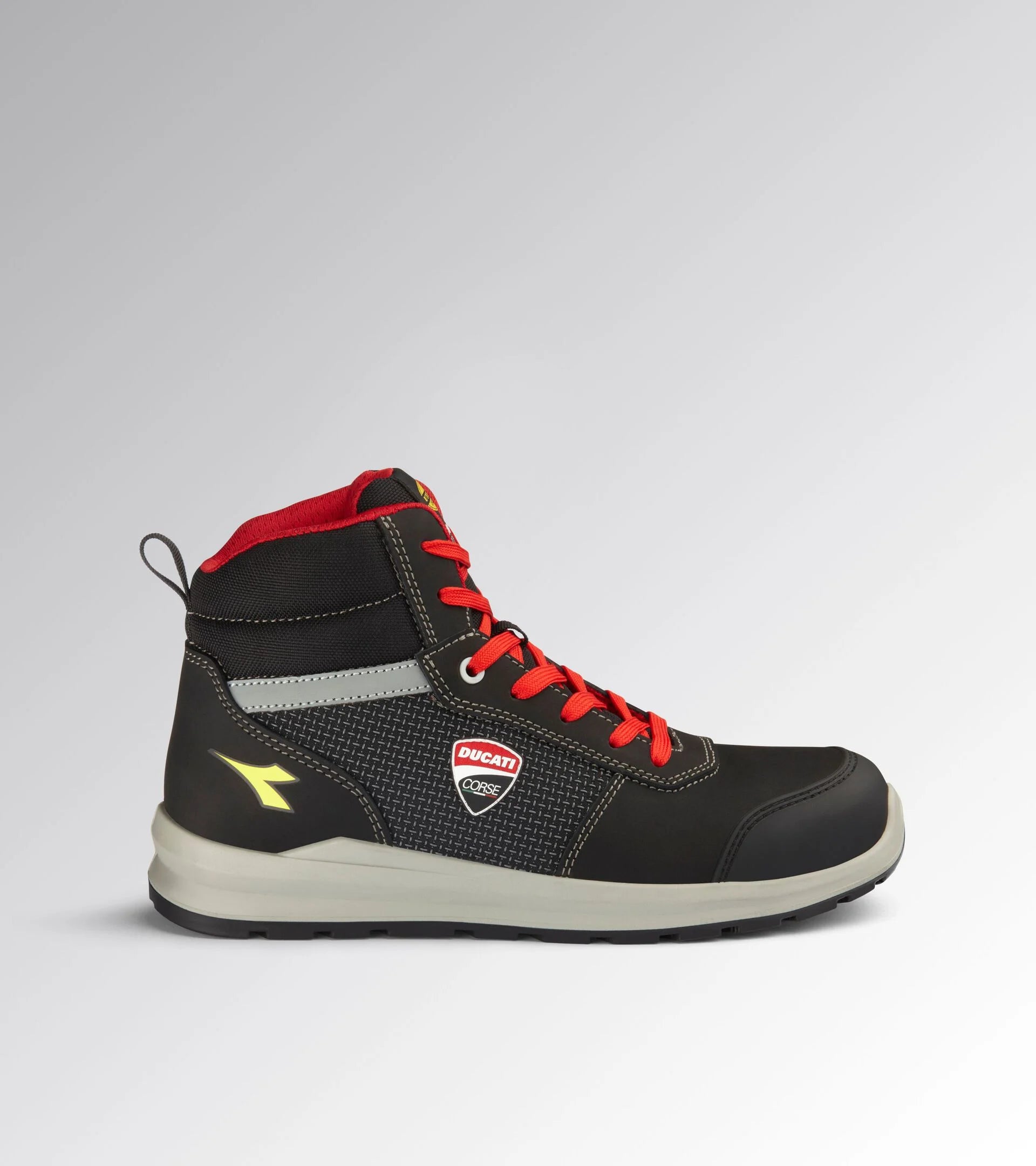 Chaussures de sécurité montantes DIADORA utility x DUCATI corse speedy race mid s3s fo sr sc met free -