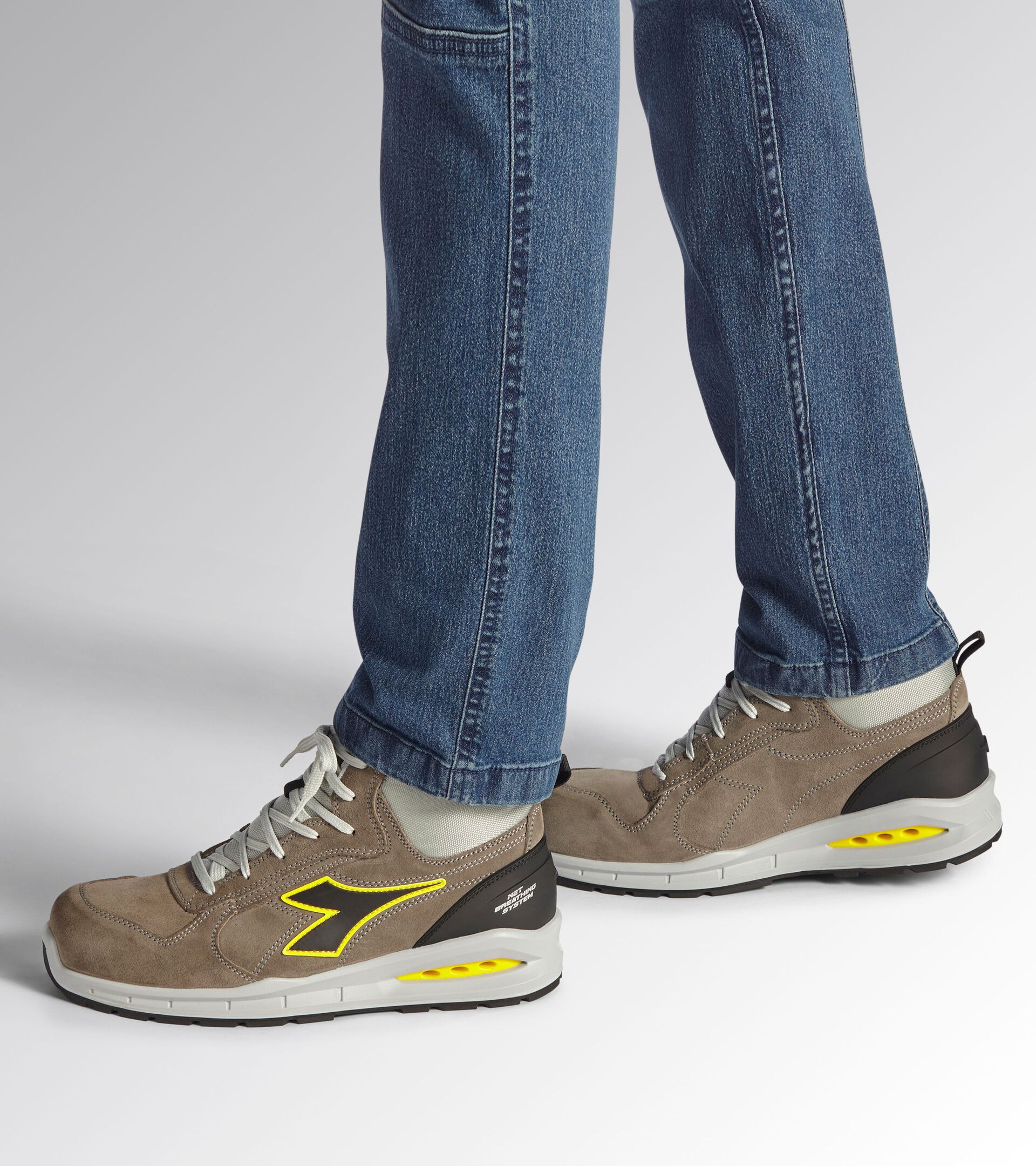 Chaussures de sécurité hautes DIADORA run net airbox mid s3s fo sr -