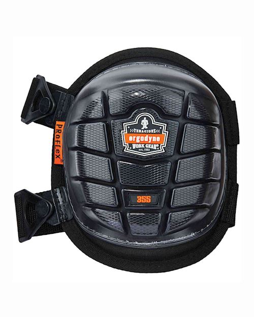 Genouillères en gel injecté ProFlex 355 ERGODYNE - Coque rigide courte -