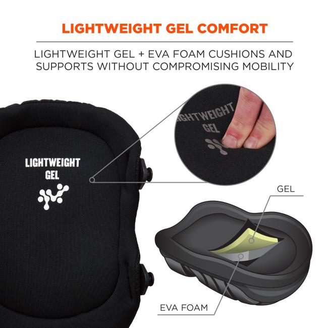 Genouillères légères ProFlex 347 Ergodyne -