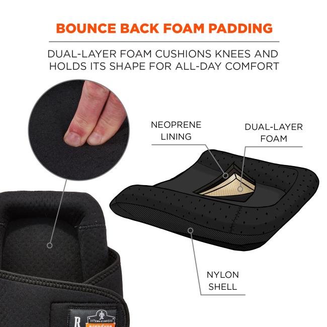 Genouillères proflex 350 ERGODYNE -