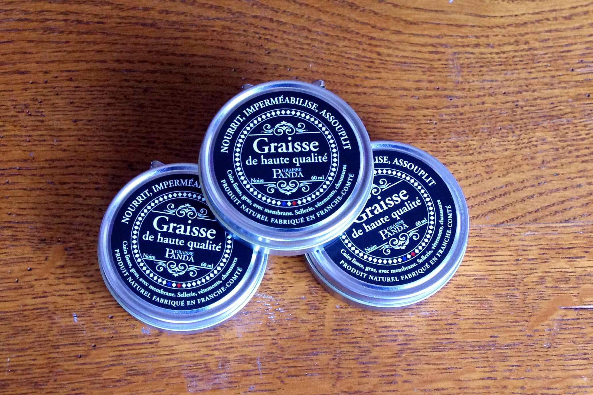 Graisse entretien Cuir Panda -