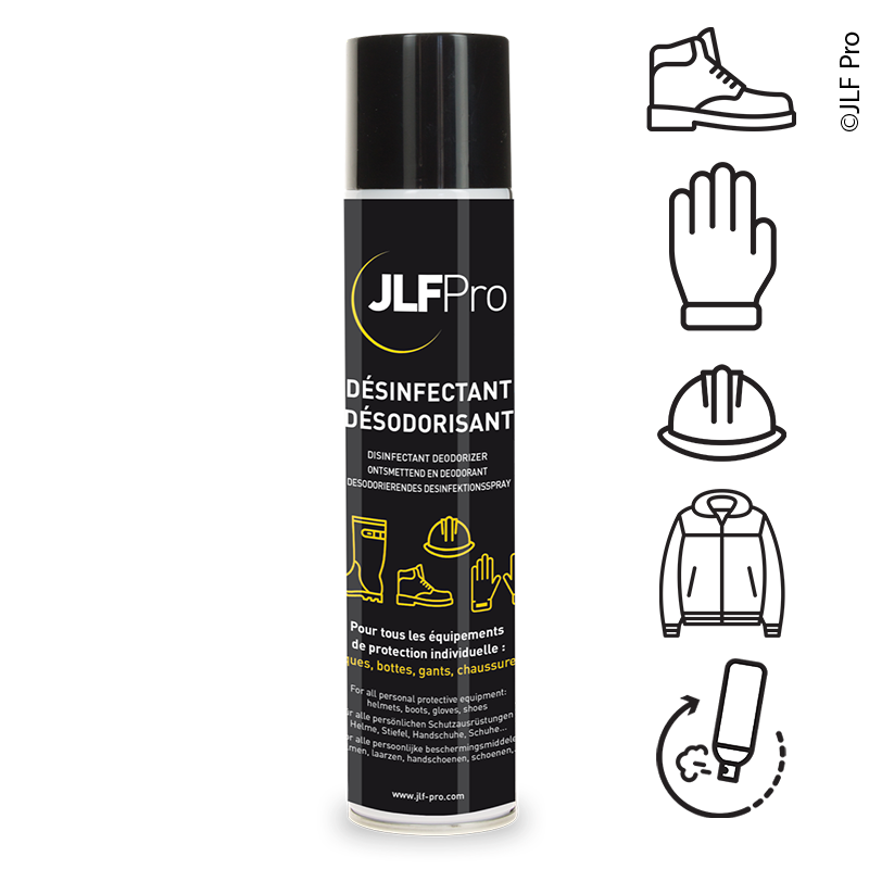 Spray désinfectant/désodorisant JLF PRO -