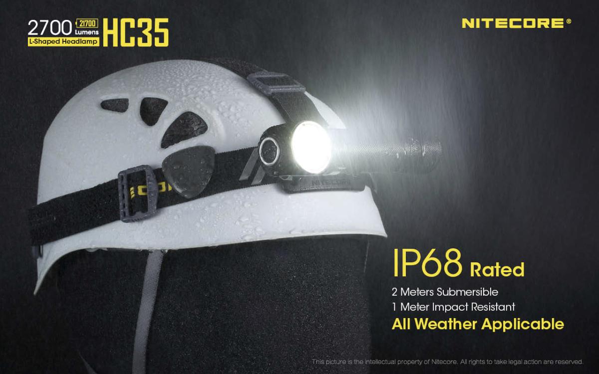 Lampe Frontale HC35 271012Lm NCHC35 NITECORE -