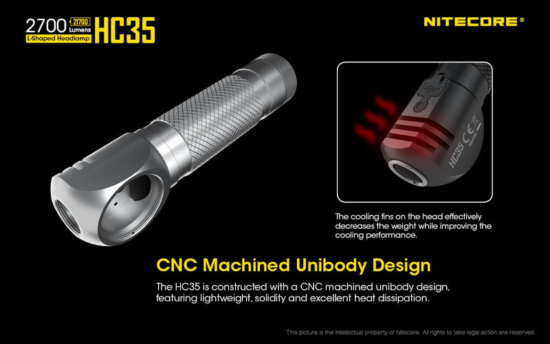 Lampe Frontale HC35 271012Lm NCHC35 NITECORE -