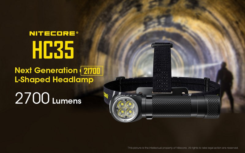 Lampe Frontale HC35 271012Lm NCHC35 NITECORE -