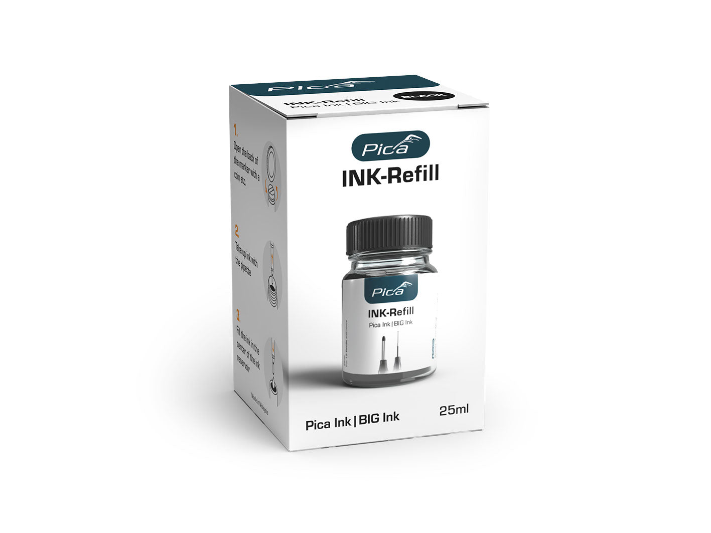 Kit de recharge d'encre pour marqueur PICA Ink & PICA Big Ink 55840-55841-55846 -