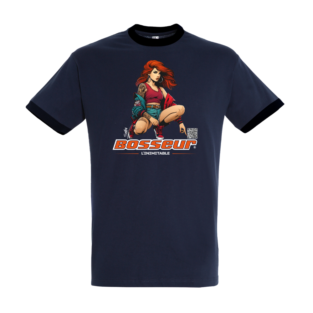 Lot de 3 tee-shirts BOSSEUR Pinup éditions 2023, 2024 et 2025 -