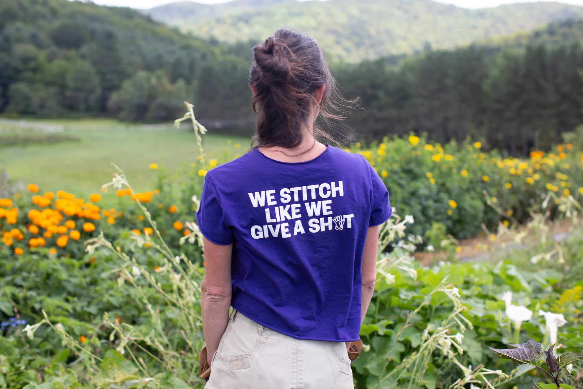 Tee-shirt Purple VERMONT GLOVE -