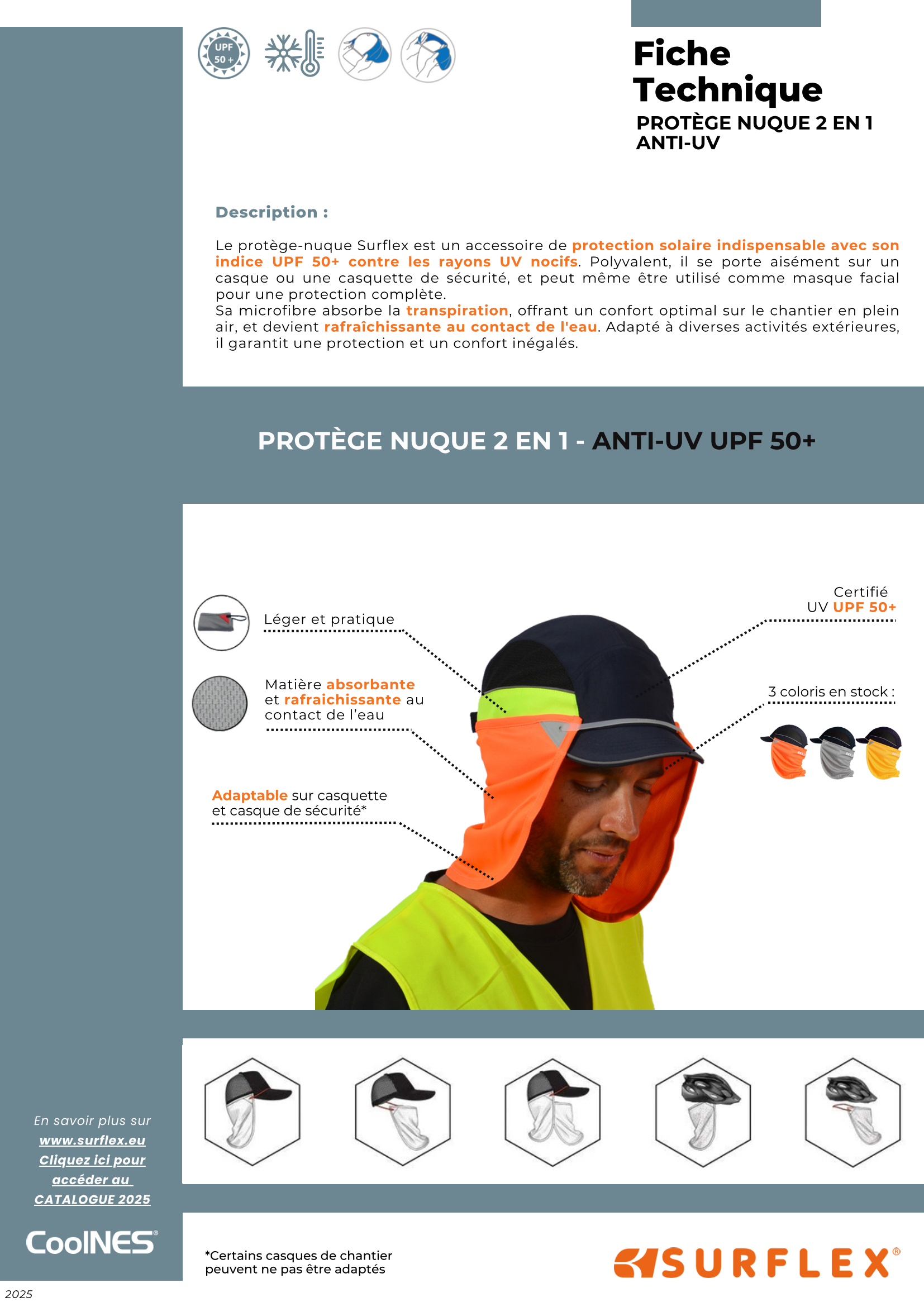 Protège-nuque COOLNESS SURFLEX