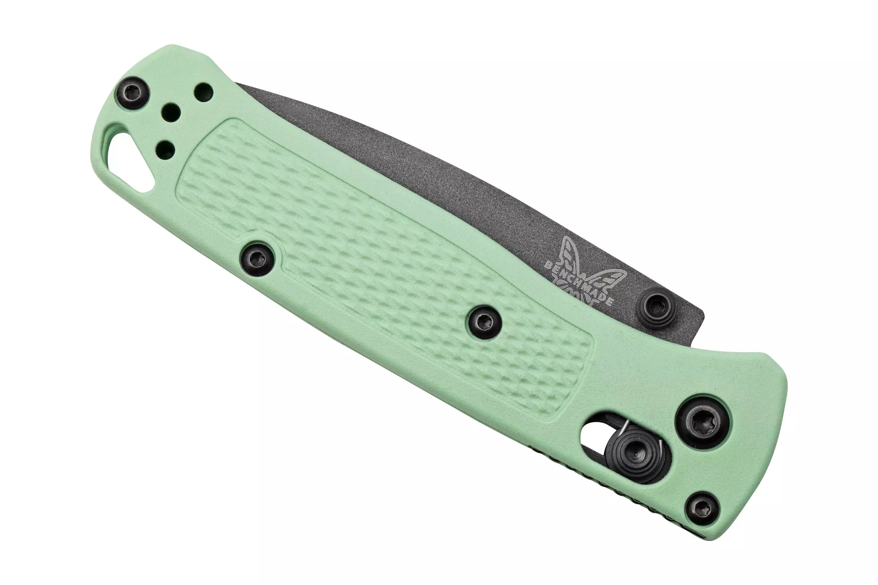 Couteau Mini Bugout Sea Foam 533GY-06 Grivory Vert d'eau BENCHMADE - 
