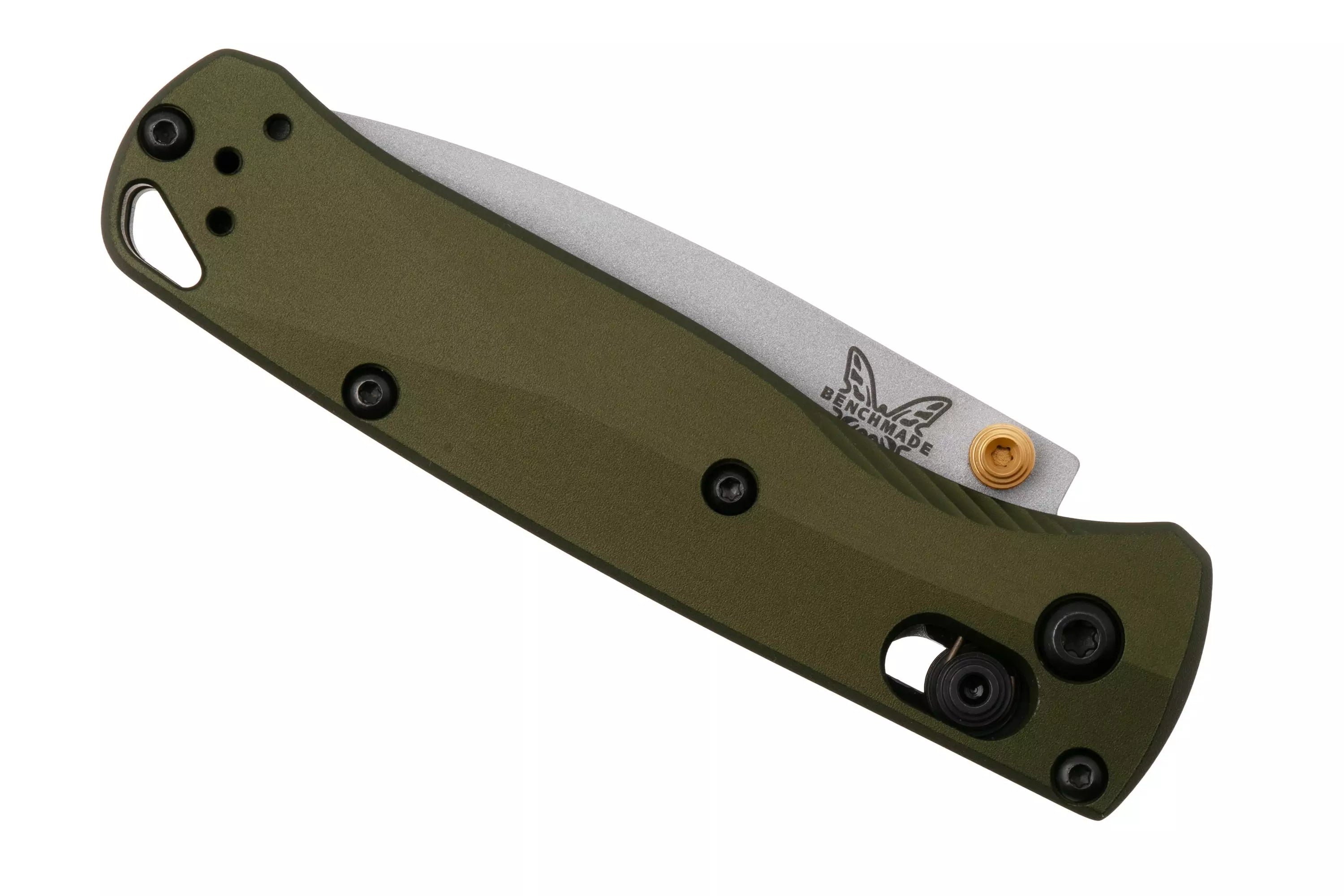 Couteau Mini Bugout 533SL-10 Manche Aluminium Vert Forêt BENCHMADE - 