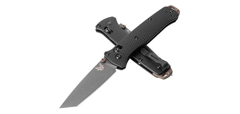 Couteau Bailout Tanto 537GY-03 Manche Aluminium Noir BENCHMADE - 