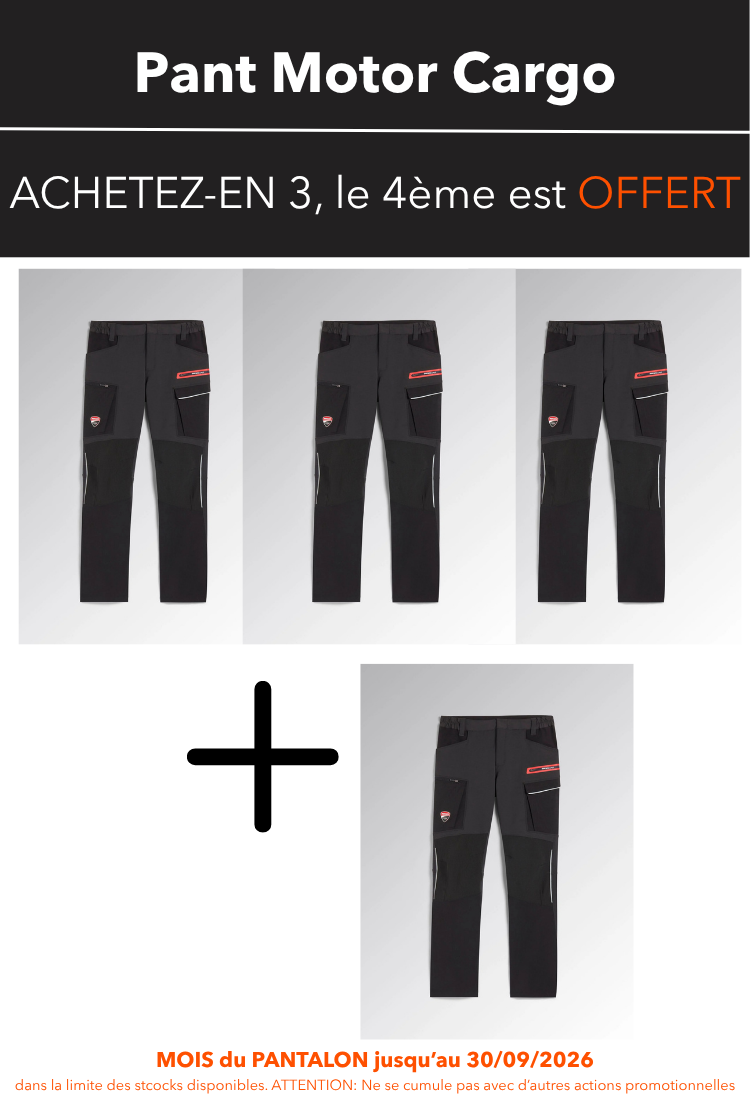 3 Pant Motor Cargo Achetés, le 4ème OFFERT!