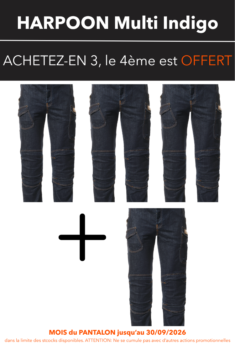 3 Harpoon Multi Indigo Achetés, le 4ème OFFERT!