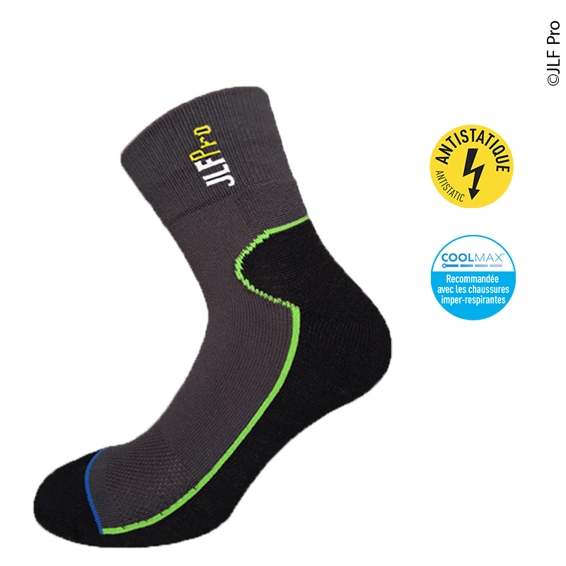 Chaussettes fraîcheur tiges courtes JLF PRO - 