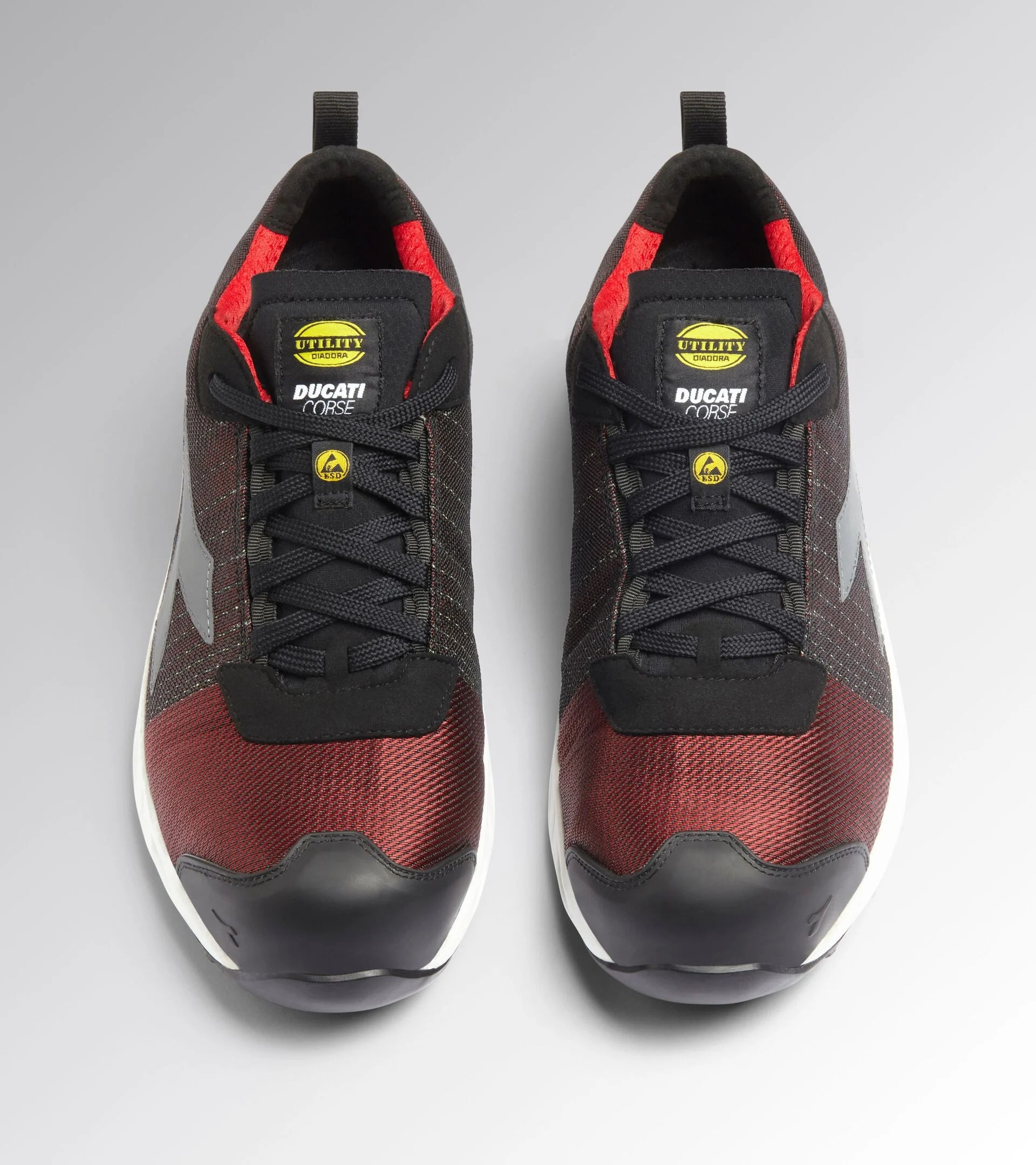 Chaussures de sécurité basses s1pl DIADORA utility x ducati corse fly motor matryx low s1pl sr hro sr sc esd - 