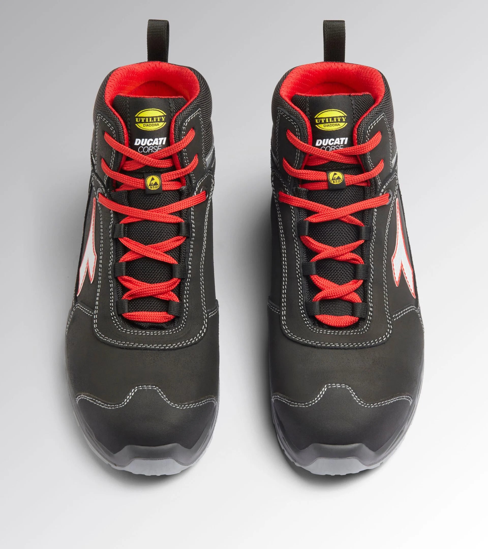 Chaussures de sécurité montantes DIADORA utility x ducati corse shark engine mid s3s fo sr esd - 
