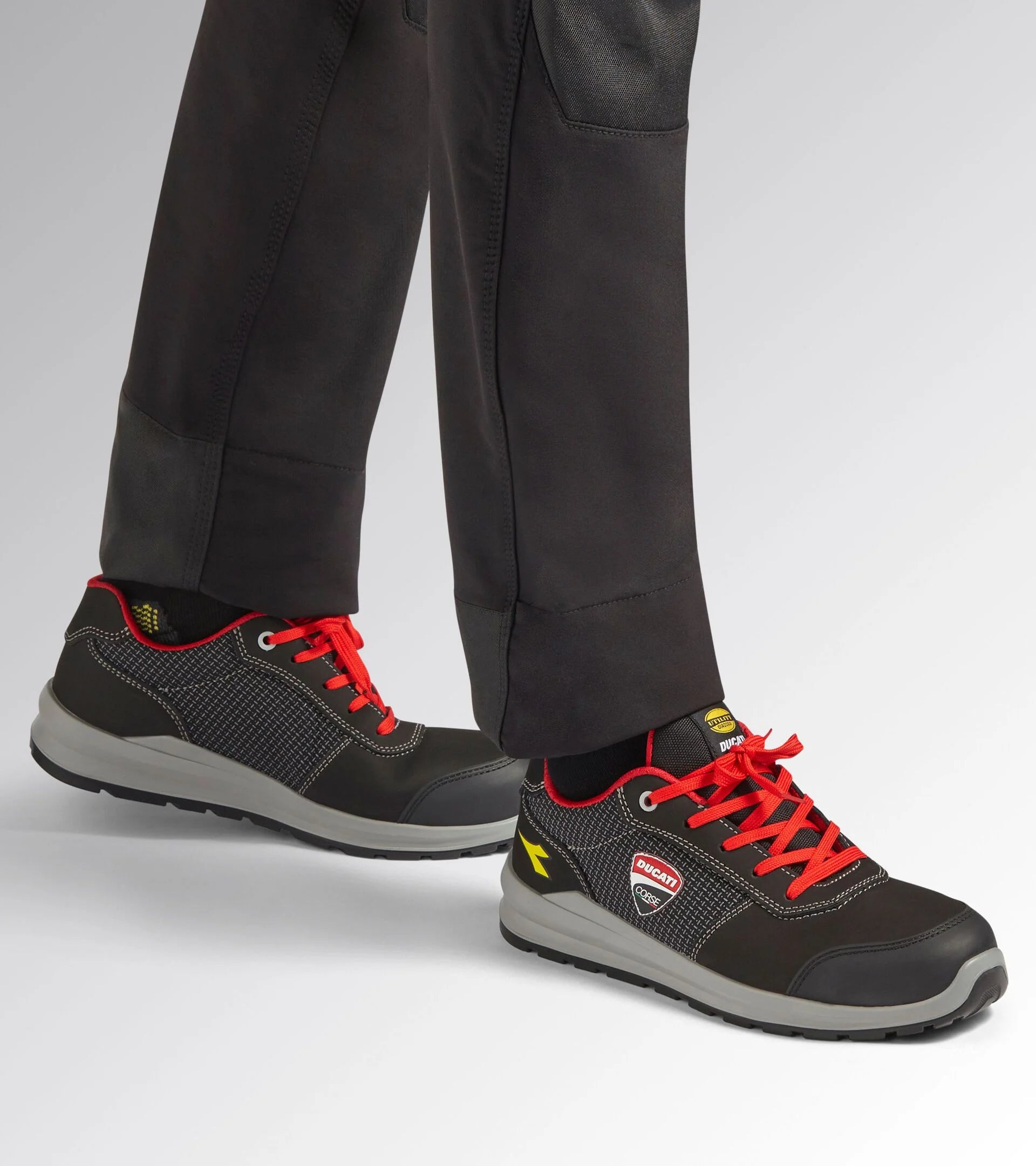 Chaussures de sécurité basses DIADORA utility x ducati corse speedy race low s3s fo sr sc met free - 