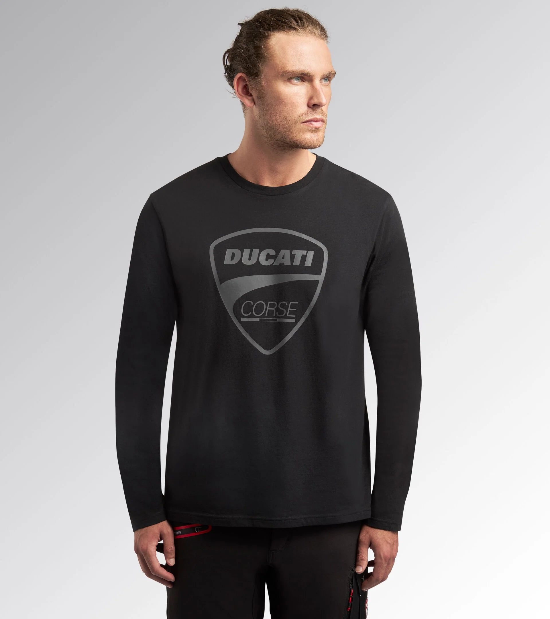 T-shirt à manches longues de travail DIADORA utility x ducati corse t-shirt motor ml ducati