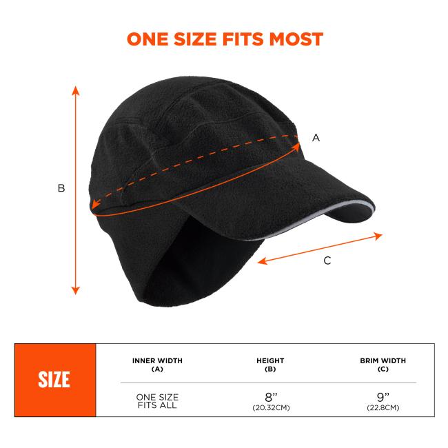 Casquette d'hiver 6807 ERGODYNE