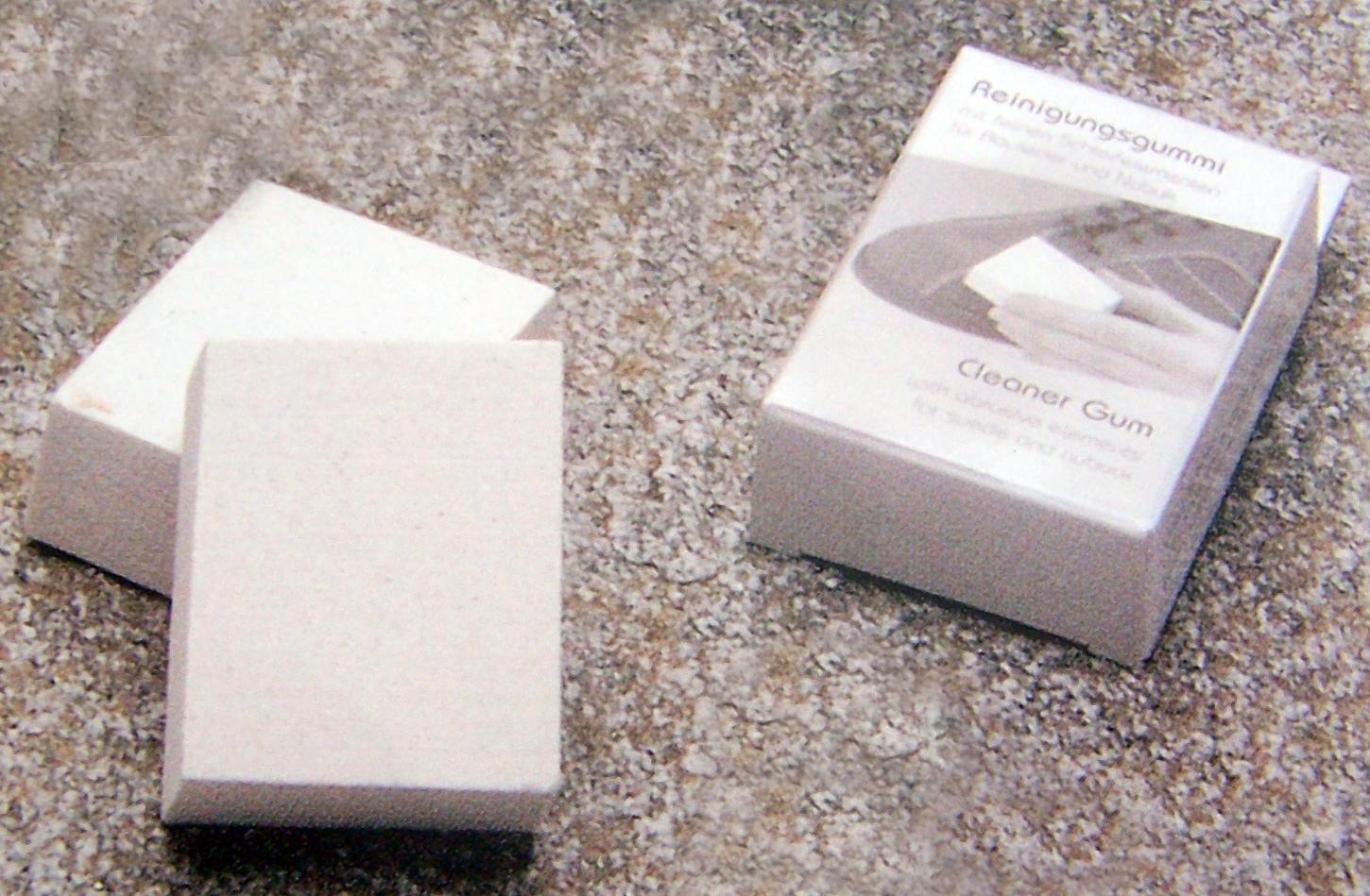 Gomme Abrasive Entretien du Cuir - 