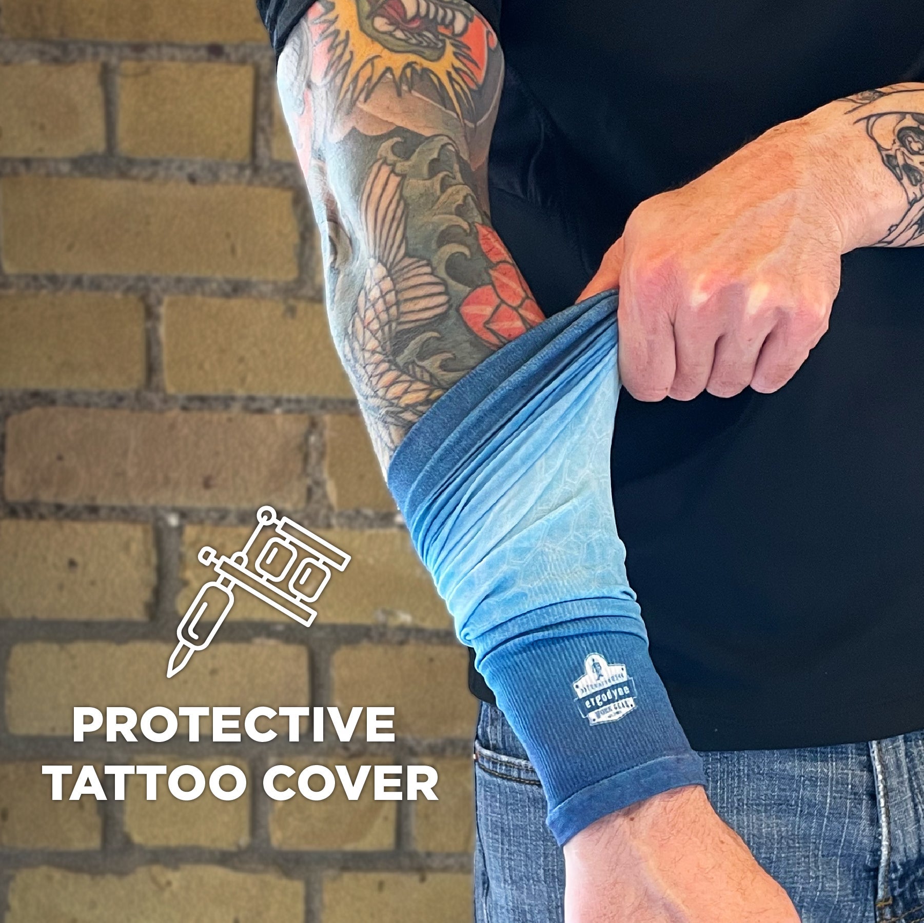 Manchons de protection solaire pour les bras Chill-Its 6695 ERGODYNE (la paire) - 