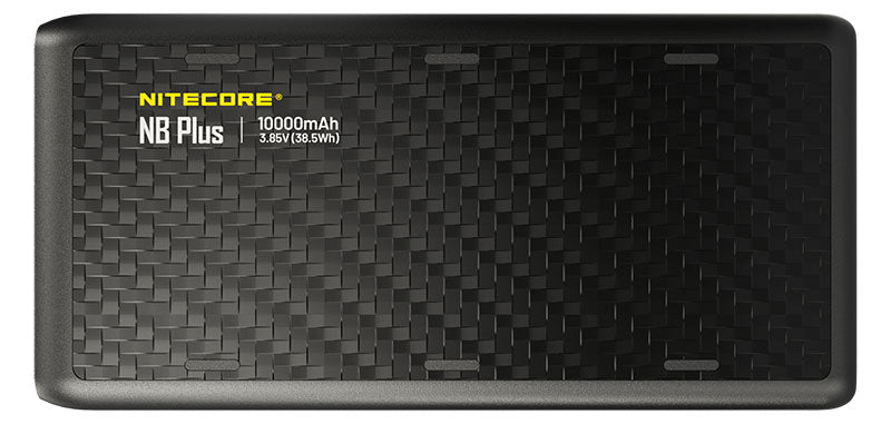 Batterie Externe en Carbone NBPLUS 10 000Amh NCNBPLUS NITECORE - 